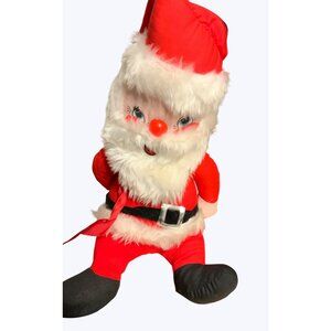 Santa Claus 1984 Plush Doll By Well Made Toy Corp Collectible vintage